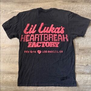 77X Luka Doncic Lakers Lil Luka Heartbreak Factory T-Shirt Size L